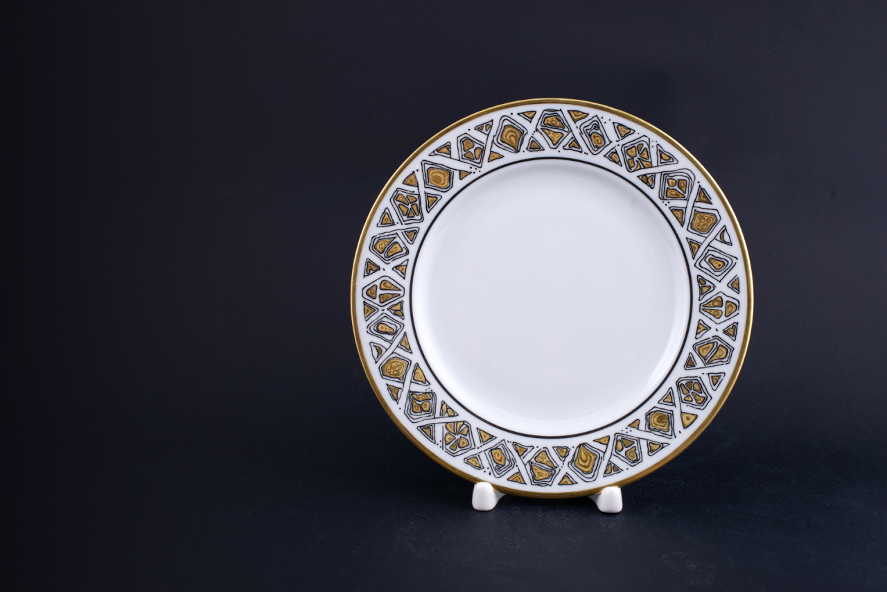Тарелка 190 мм Русский модерн, на форме Европейская, арт 60.08572.00.5