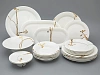 Сервиз столовый на 6 персон, 24 предметов, форма Юлиана, рисунок Лидия, арт 81.33227.00.1
