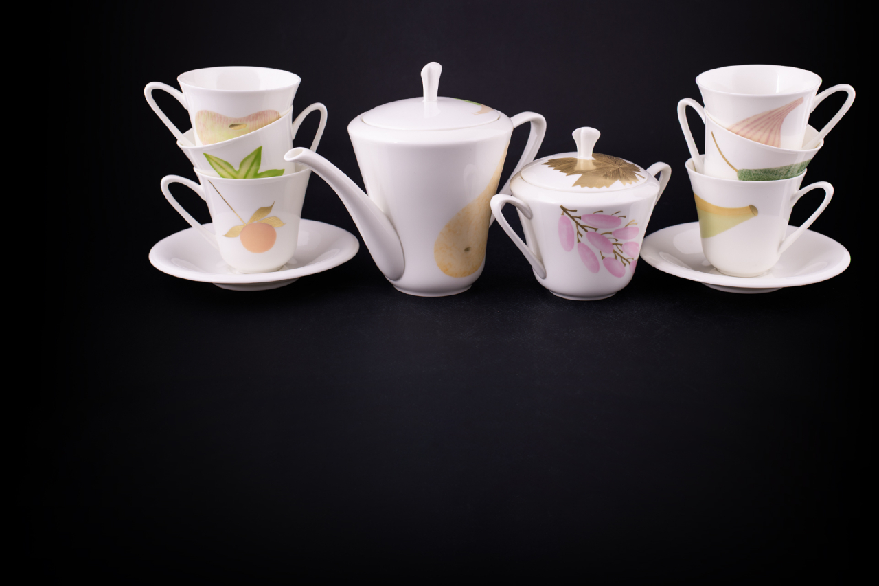 Сервиз чайный Август-3 14 предметов на 6 персон, форма Сад, арт 61.21064.00.1