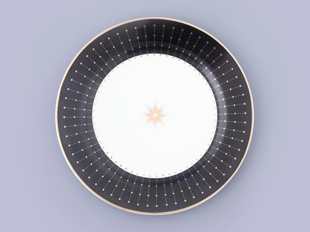 Тарелка плоская 200 мм, форма Стандартная, рисунок Неро 1, арт 80.46112.00.1