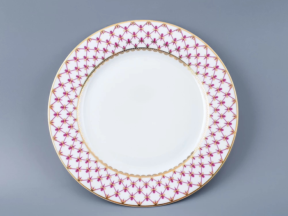 Тарелка 180 мм форма Гладкая рисунок Сетка-Блюз 2, арт 80.86484.00.1