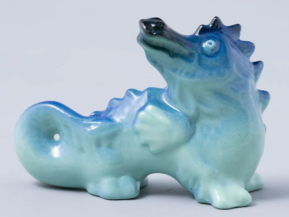 Скульптура Дракон №2 голубой Радость арт. 82.44945.00.1