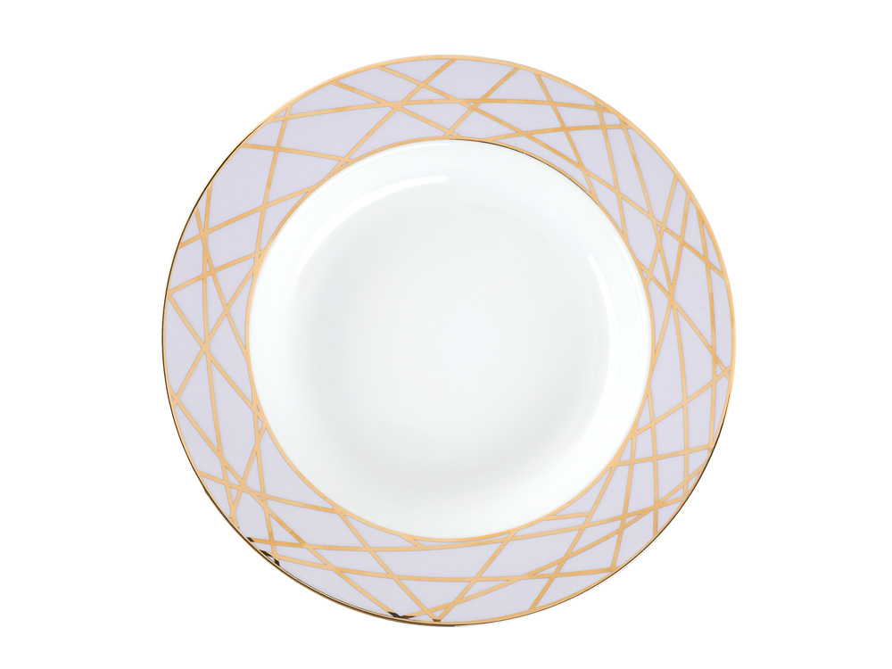 Тарелка 270 мм, форма Европейская-2, рисунок Красный 2, арт. 80.86433.00.1