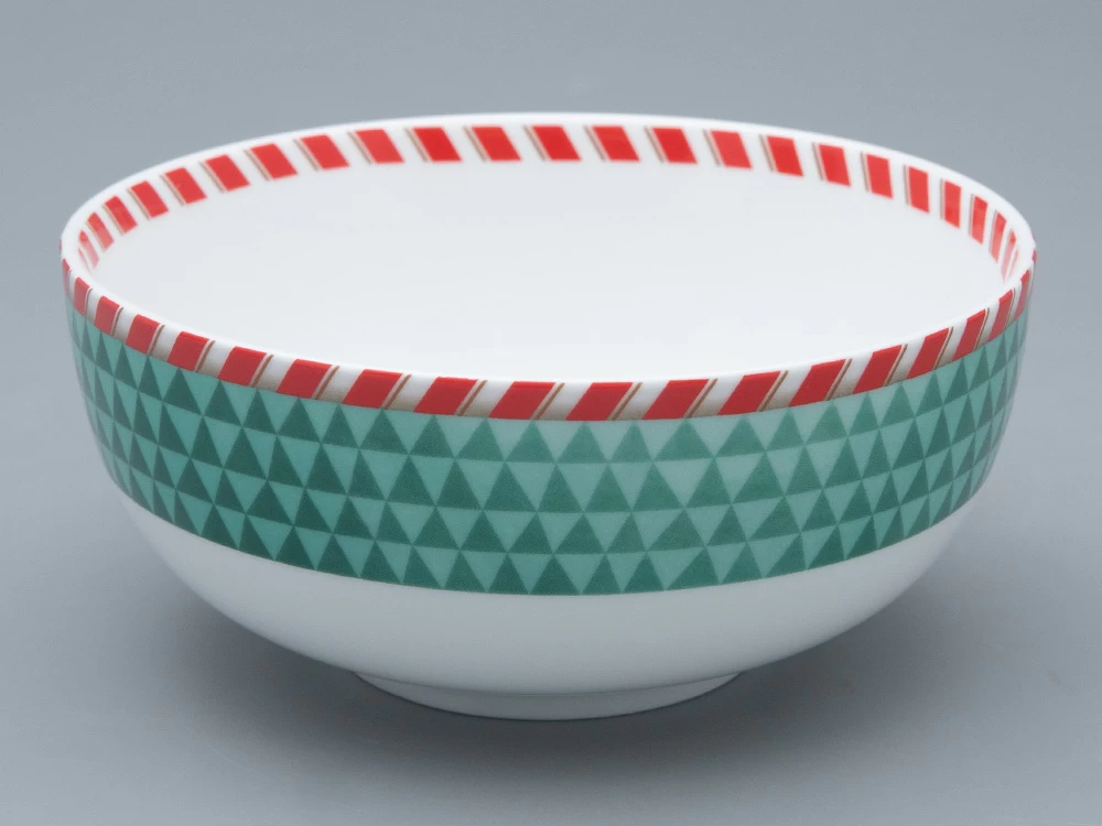 Салатник 160 мм Восточная рисунок Зимняя история (зеленый) арт. 80.45162.00.1