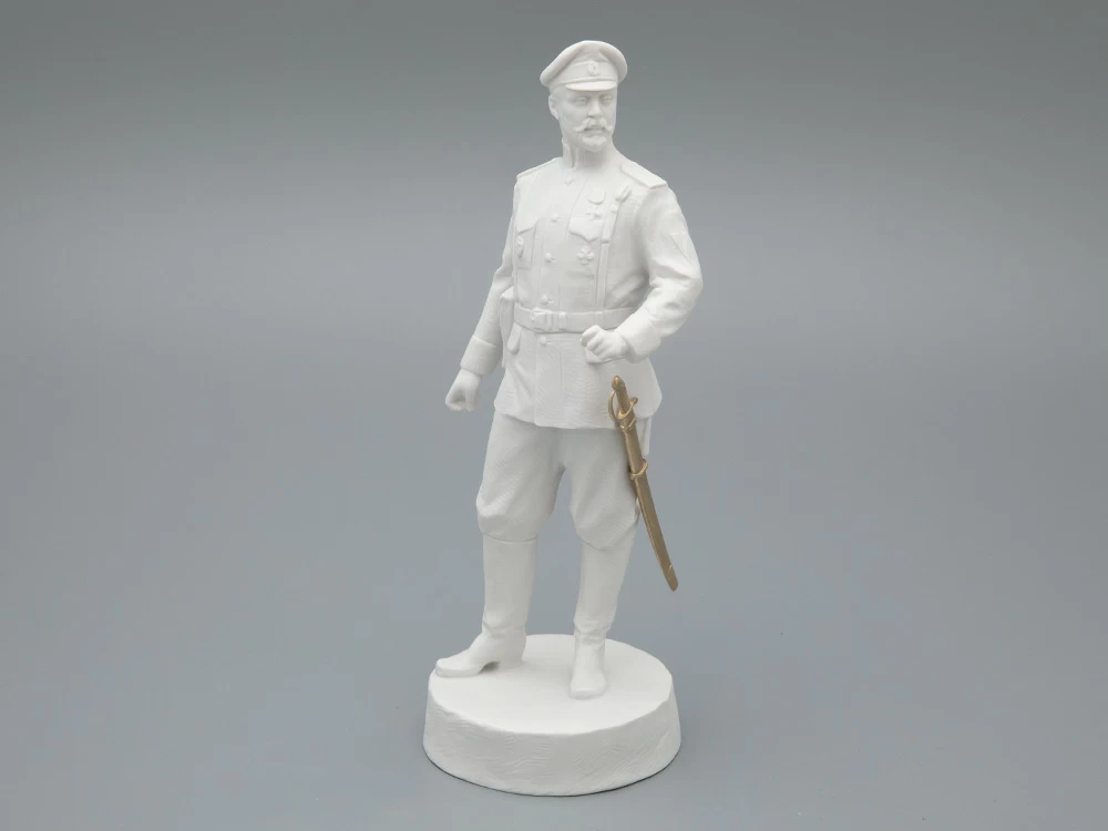 Скульптура Белогвардеец, в подарочной упаковке, рисунок Белый бисквит, арт 81.33428.00.1