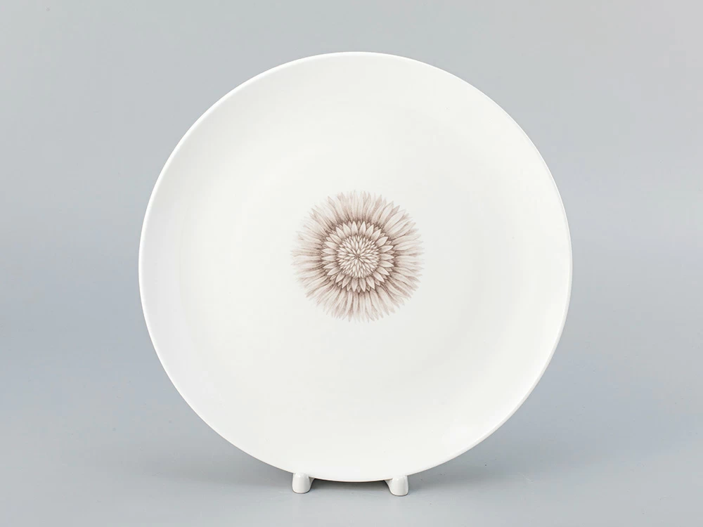 Тарелка 250 мм форма Восточная рисунок Aloha Bungalow, арт. 80.40069.00.1