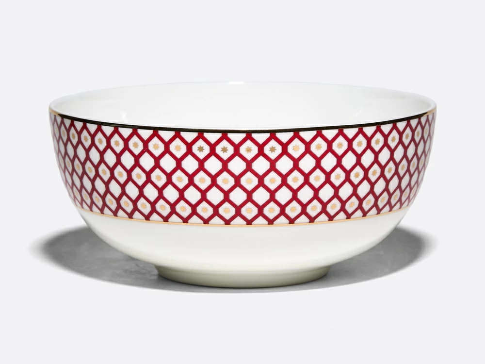 Салатник 160 мм форма Восточная рисунок Скарлетт 1 арт. 80.42072.00.1