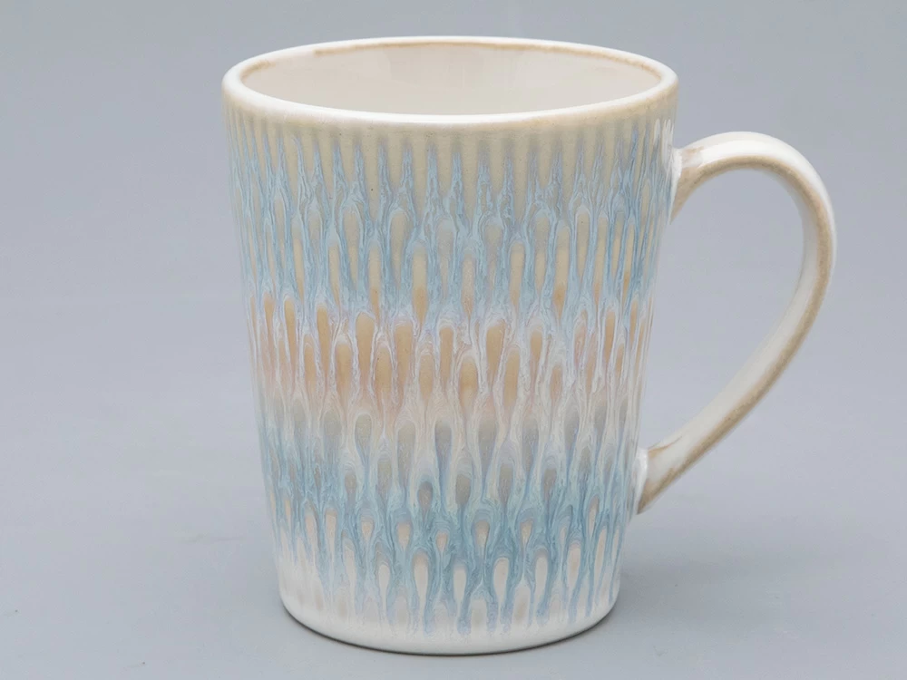 Императорский фарфоровый завод Кружка высокая 400 мл. Душевная кухня рисунок Атолл арт. 42.00038.00.1