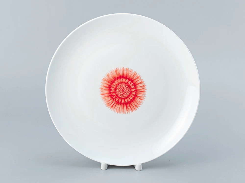 Императорский фарфоровый завод Тарелка 250 мм форма Восточная рисунок Aloha Volcano, арт. 80.40063.00.1