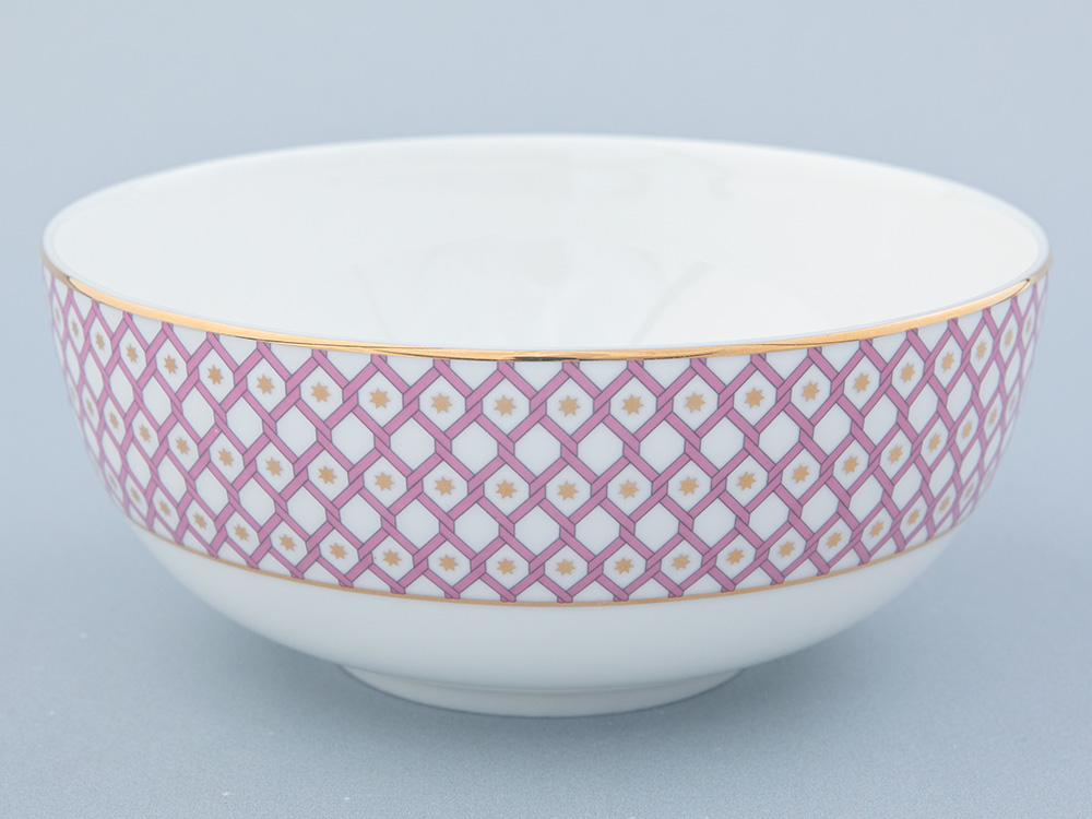 Салатник 160 мм, форма Восточная рисунок Астра 1 арт  80.46801.00.1