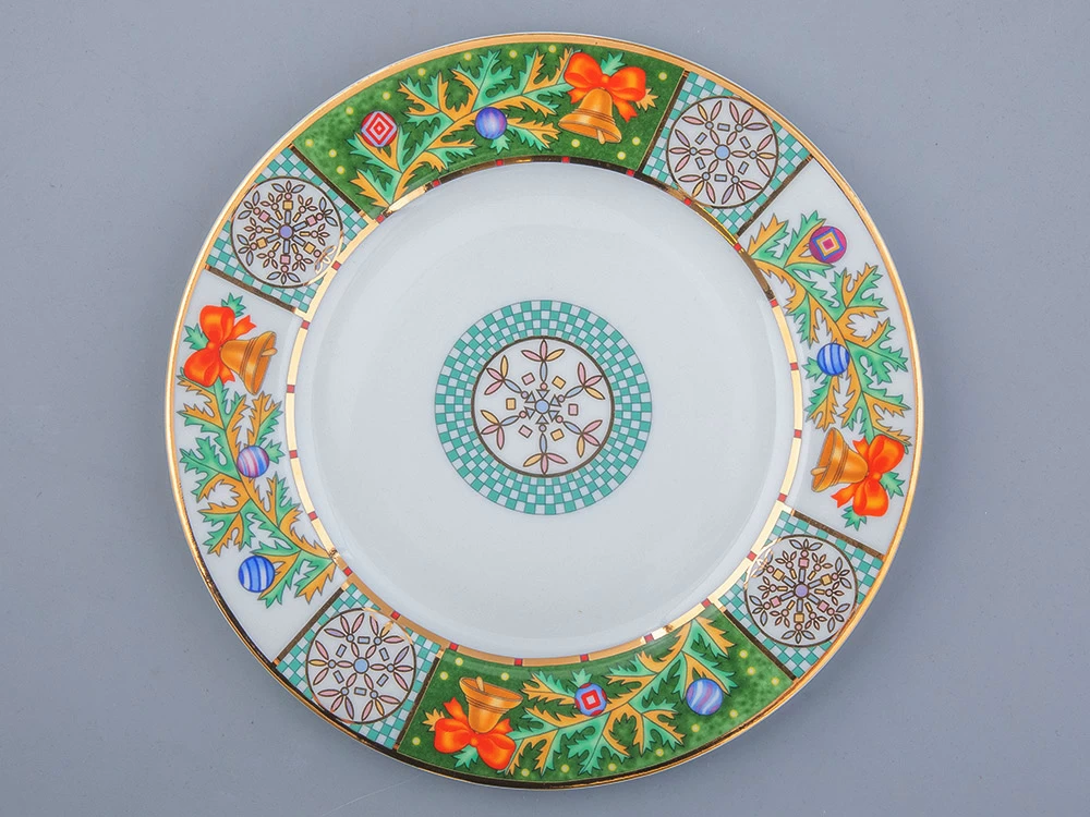 ТАРЕЛКА мелкая 215 мм Европейская-2 Морозный январь арт. 80.44986.00.1