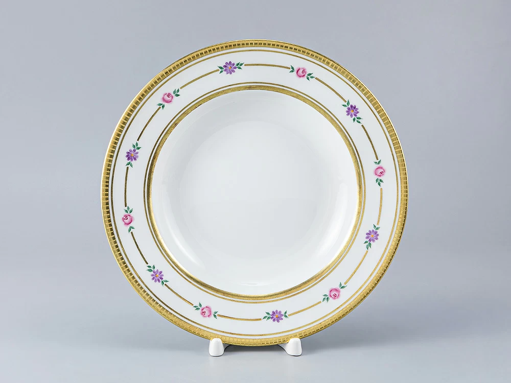 Тарелка глубокая 225 мм форма Европейская рисунок Воспоминание арт. 80.58173.00.1