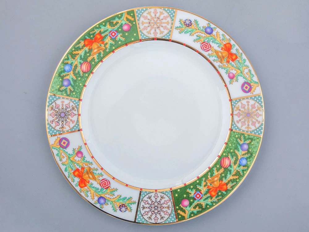 ТАРЕЛКА мелкая 270 мм Европейская-2 Морозный январь арт. 80.44984.00.1