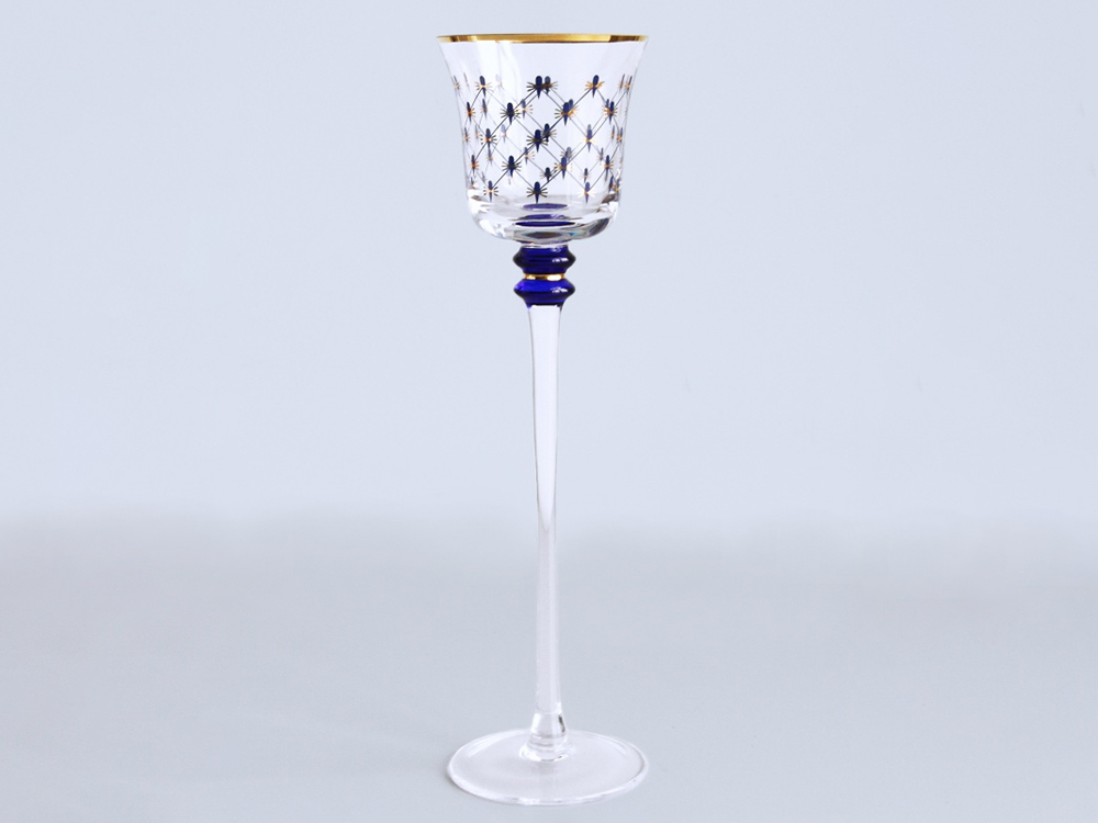 Подсвечник 270 мм Кобальтовая сетка арт. 14.00065.07