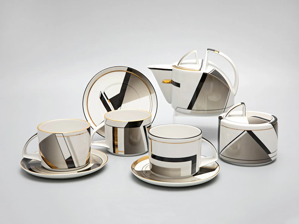 Сервиз чайный форма Баланс рисунок Проект, 6 персон 14 предметов арт. 81.28760.00.1