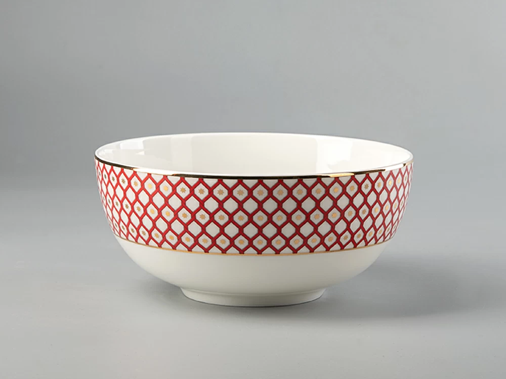 Салатник 160 мм форма Восточная рисунок Скарлетт 1 арт. 80.42072.00.1