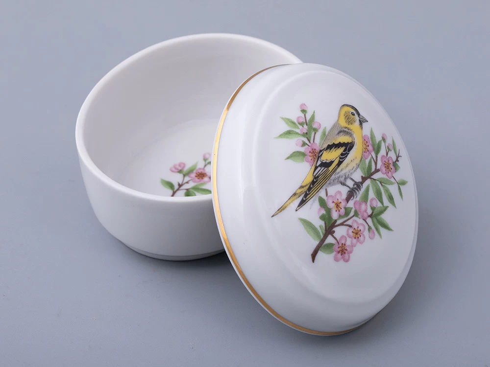 Туалетная коробочка Овальная Чижик арт. 80.44197.00.1