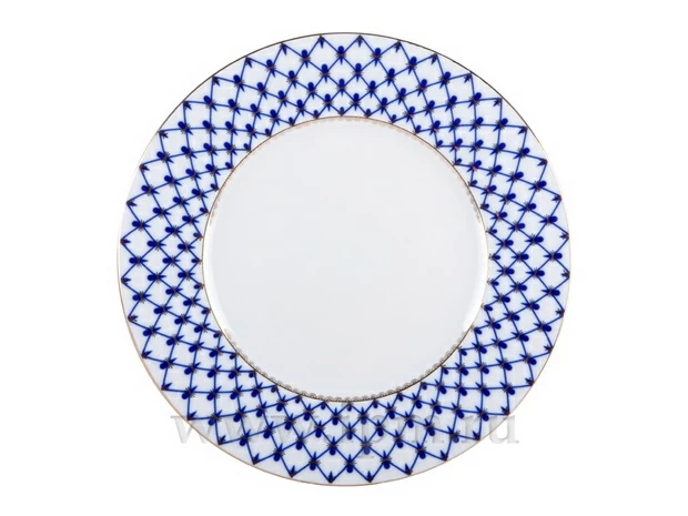 Тарелка Гладкая Кобальтовая сетка 200 мм арт. 80.07243.00.1