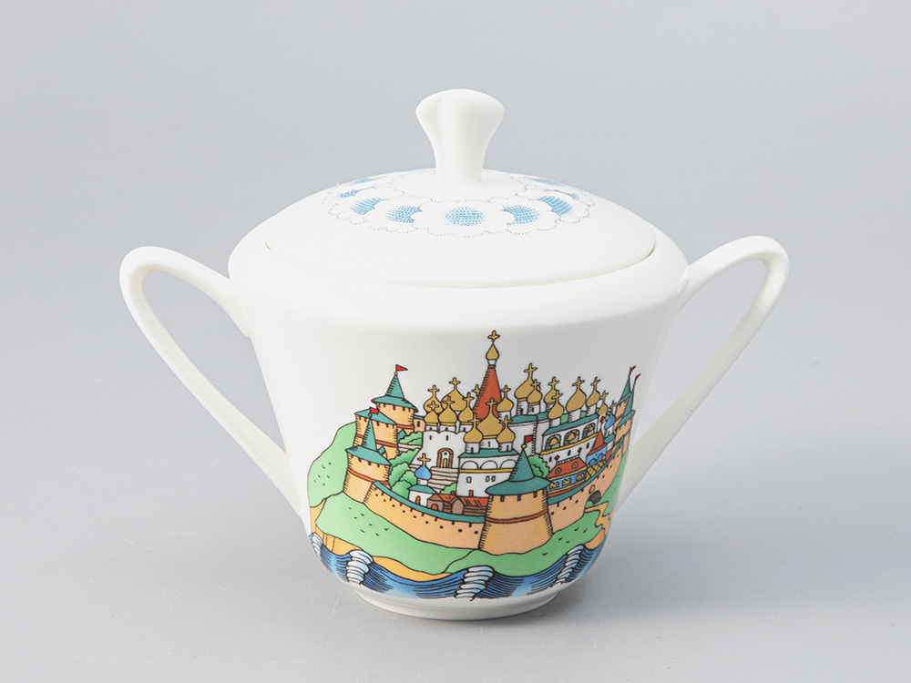 Сахарница форма Сад рисунок Русские сказки арт. 80.99094.00.1