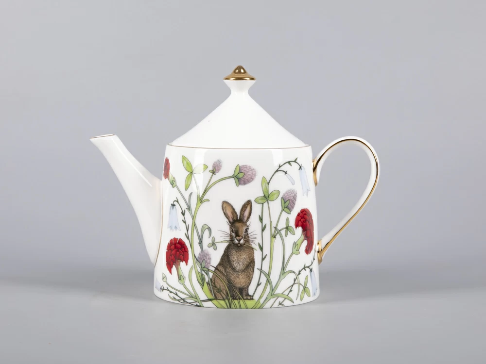 Чайник форма Идиллия рисунок Сад Алисы арт. 80.42107.00.1