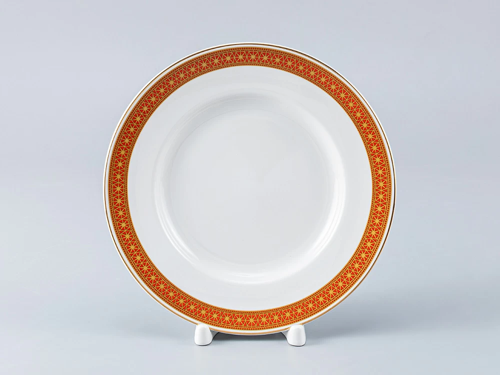 Тарелка мелкая 180 мм форма Гладкая рисунок Русский стиль, арт. 80.98814.00.1