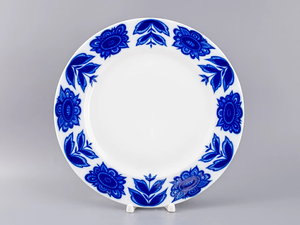 Тарелка мелкая 270 мм форма Европейская - 2 рисунок Флер, арт.80.99805.00.1