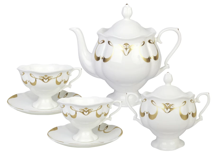 Сервиз чайный Наташа Фиона, 6 персон 20 предметов, арт. 81.20933.00.1