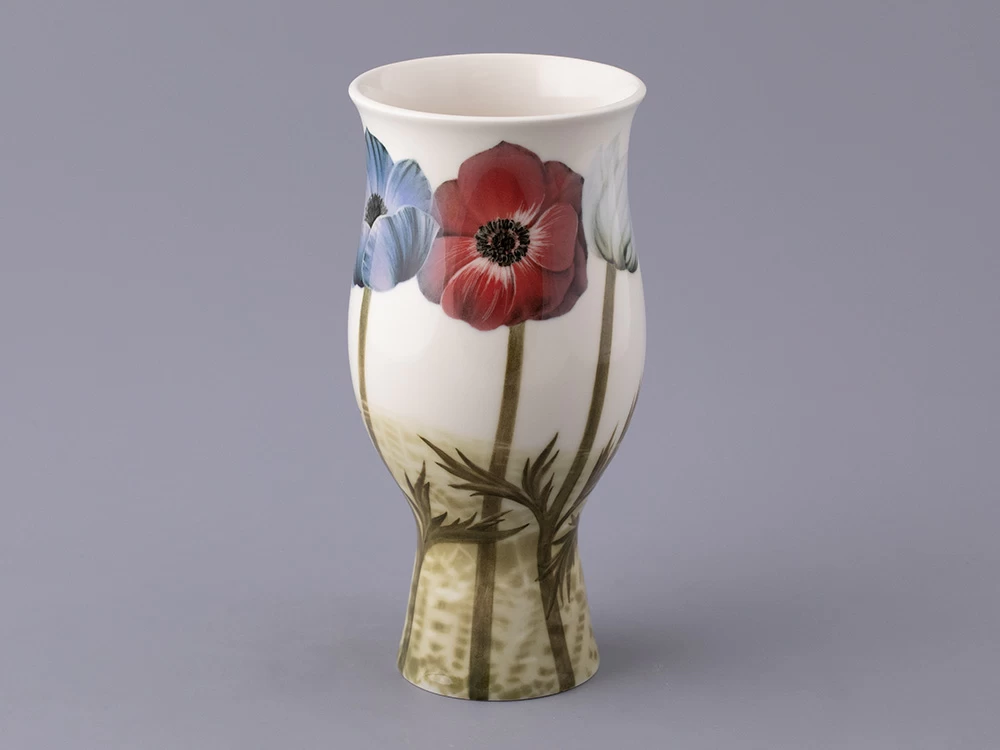 Ваза форма Цветок рисунок Анемоны, арт. 80.48118.00.1