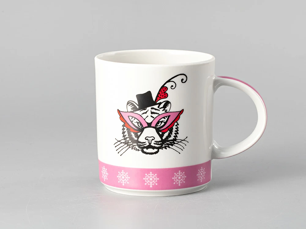 Кружка форма Стандарт рисунок Карнавал в розовом, арт. 80.37968.00.1