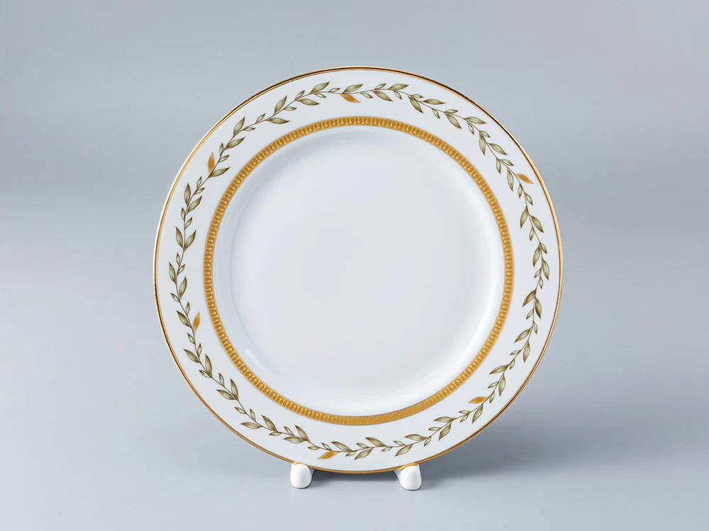 Тарелка 215 мм форма Европейская рисунок Нефритовый фон арт. 80.85350.00.1