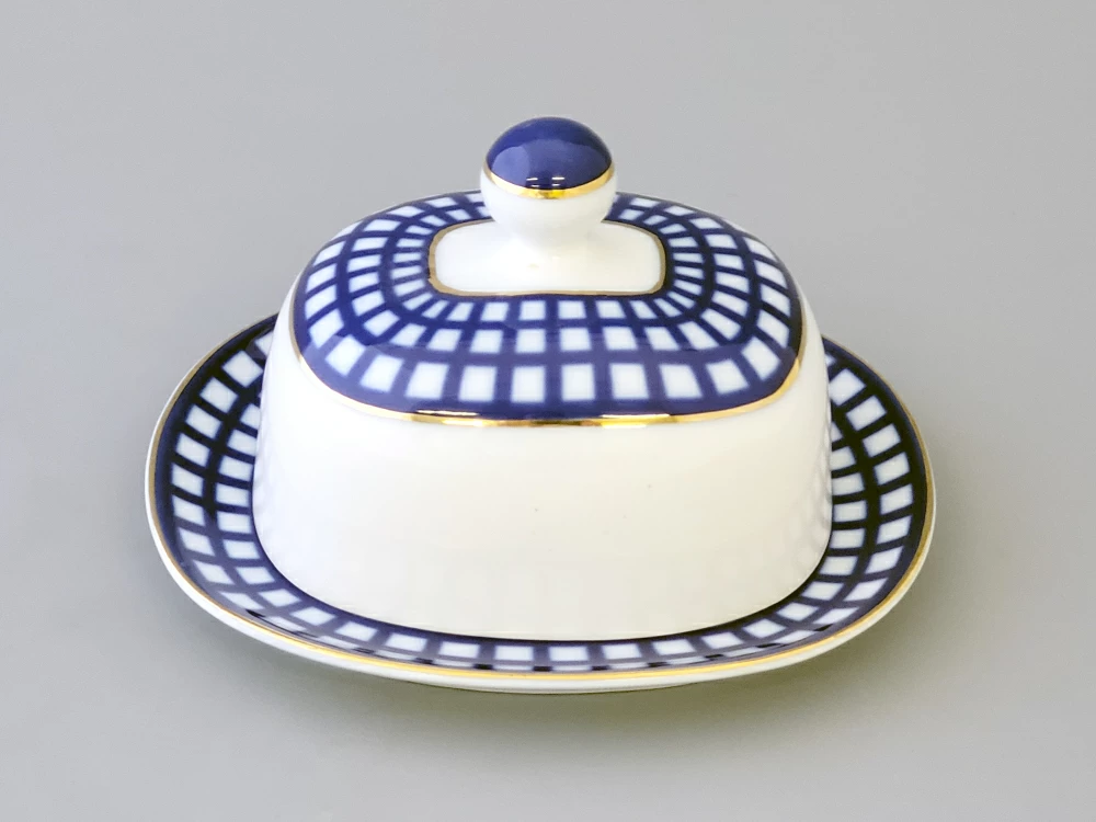 Масленка Прямоугольная Кобальтовая клетка арт. 80.04425.00.1