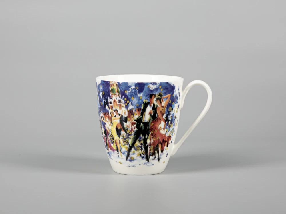 Бокал 450 мл. форма Вариации рисунок Танго на Красной площади 1 арт. 80.39848.00.1