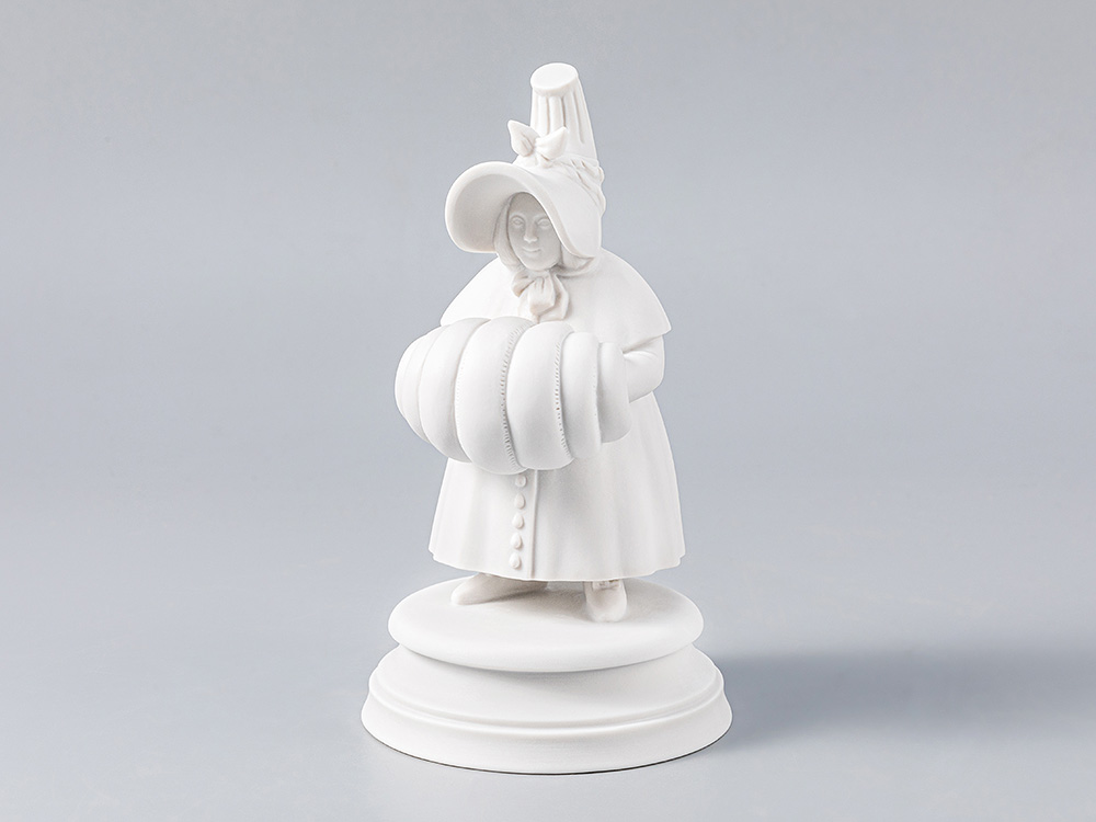 Скульптура Шестой гость Белый арт. 82.64921.00.1