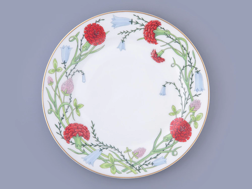 Императорский фарфоровый завод Тарелка плоская 200 мм форма Стандартная-2 рисунок Сад Алисы, арт. 80.47612.00.1