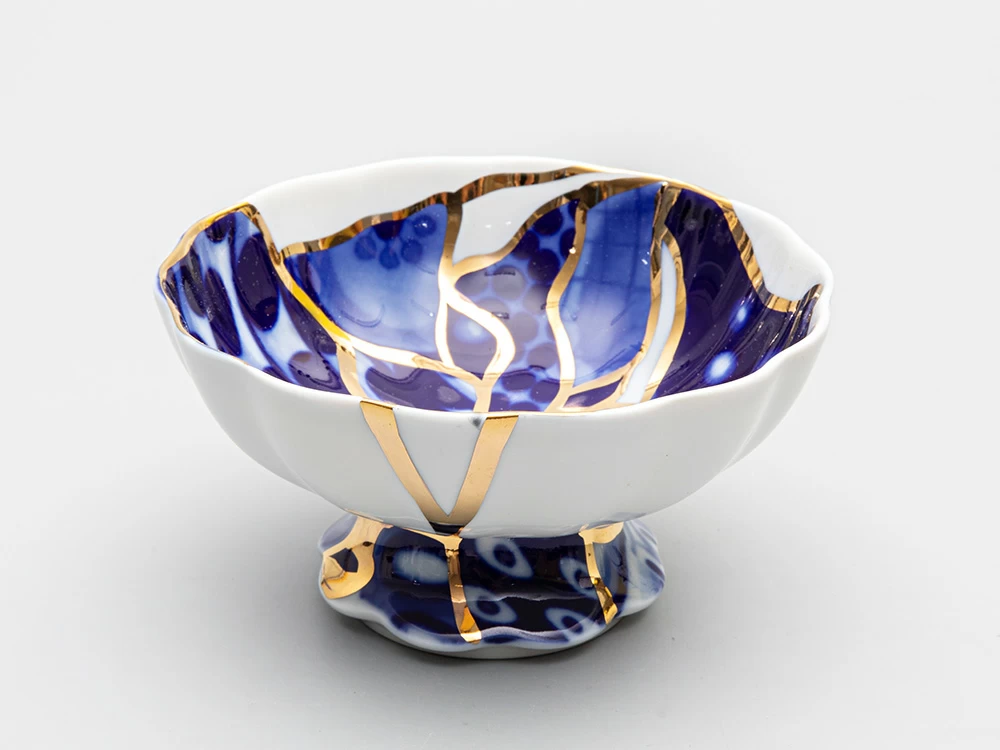 Ваза для конфет форма Тюльпан рисунок Байкал, арт. 80.37282.00.1