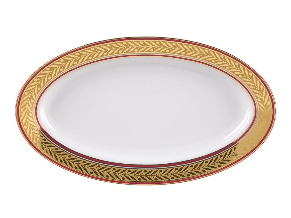 Блюдо овальное 240 форма Европейская рисунок Бельведер арт. 80.96534.00.1