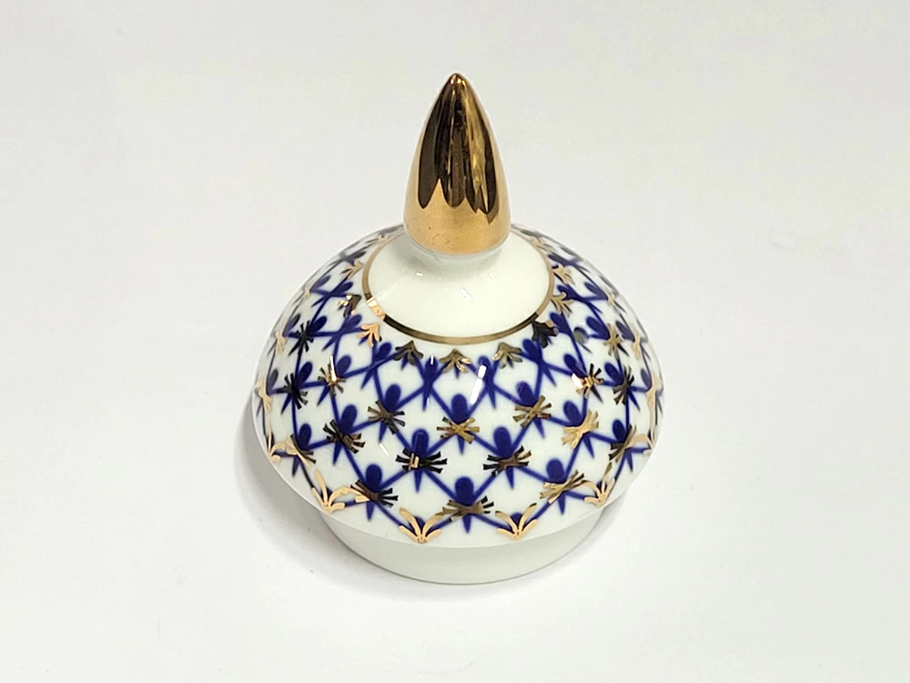 Крышка к кофейнику форма Юлия, рисунок Кобальтовая сетка, арт 80.69331.00.1