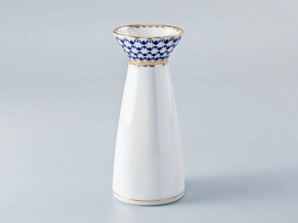 Ваза для цветов Молодежная Кобальтовая сетка арт. 80.07114.00.1