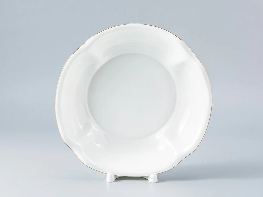 Императорский фарфоровый завод Сухарница, 213 мм, форма Наташа, рисунок Золотая лента арт. 80.02804.00.1