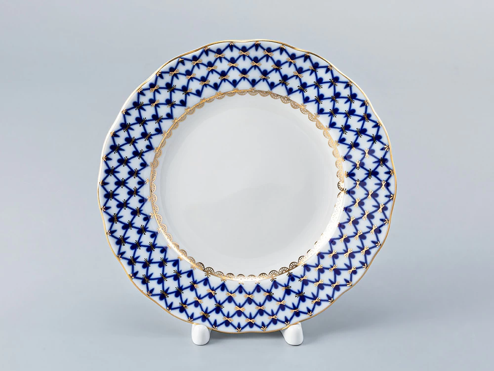 Тарелка Тюльпан Кобальтовая сетка 200 мм арт. 80.50060.00.1