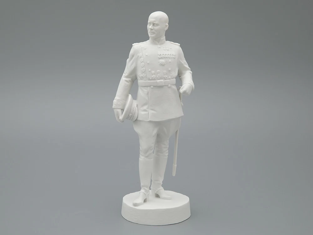 Скульптура Маршал Конев И.С., в подарочной упаковке, Белый бисквит, арт. 81.33454.00.1