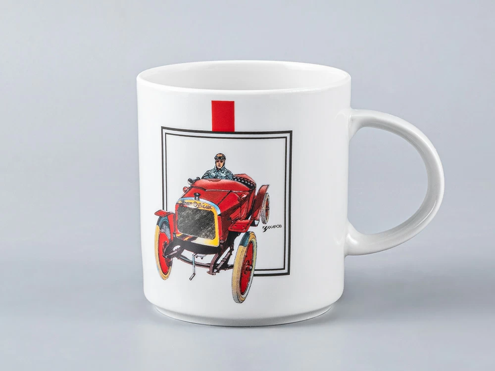 Подарочный набор Захаров. 1913 Русско-балтийский тип С 12/24 НР (красный), арт. 81.29180.00.1