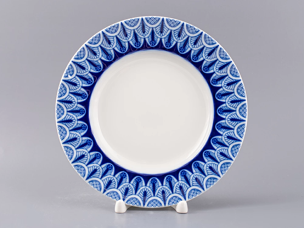 Императорский фарфоровый завод Тарелка мелкая 180 форма Шатровая рисунок Ажур, арт.80.99809.00.1