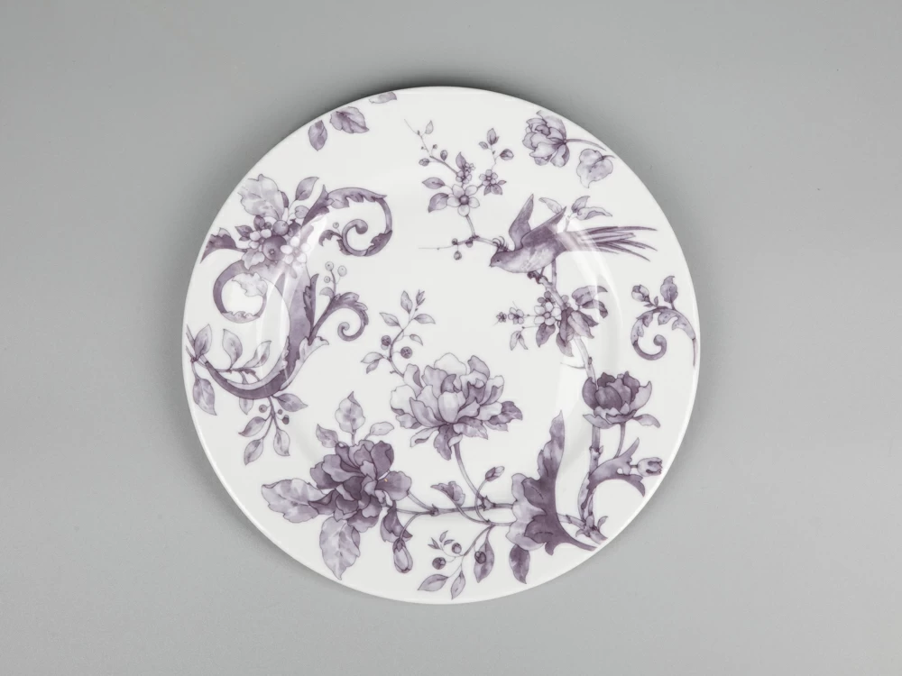Тарелка мелкая 215 мм форма Европейская-2 рисунок Monplaisir Violet, арт. 80.37452.00.1