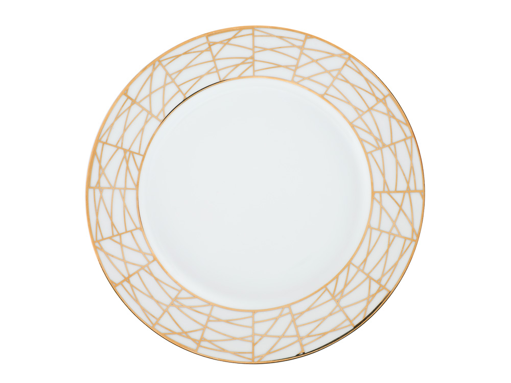 Тарелка 250 мм, форма Европейская-2, рисунок Красный 1, арт. 80.86071.00.1