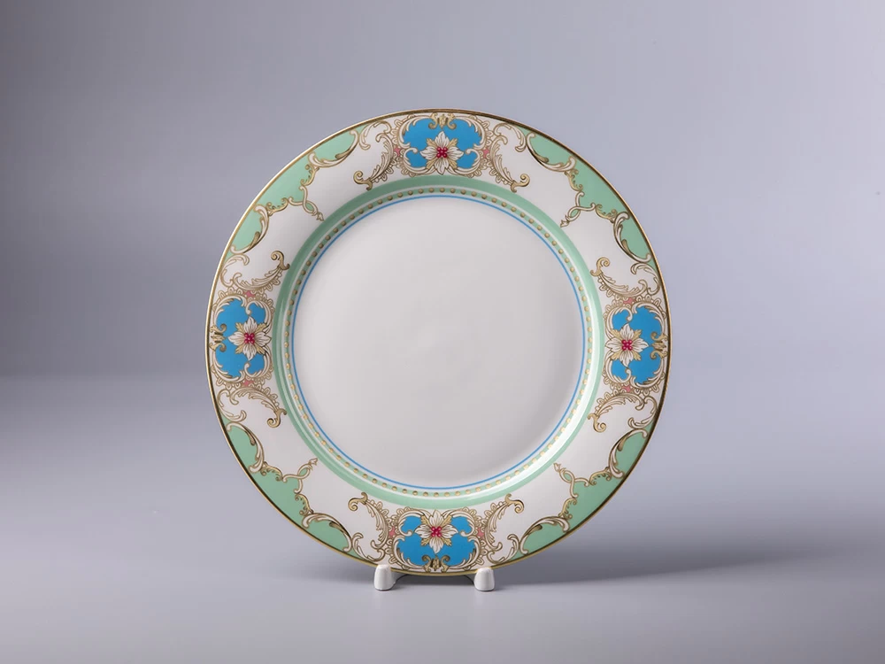 Тарелка плоская 270 мм форма Стандартная рисунок Аквамарин арт. 80.42465.00.1