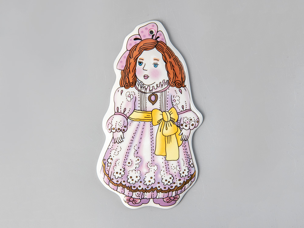 Елочная игрушка рисунок Мари арт. 80.38543.00.1