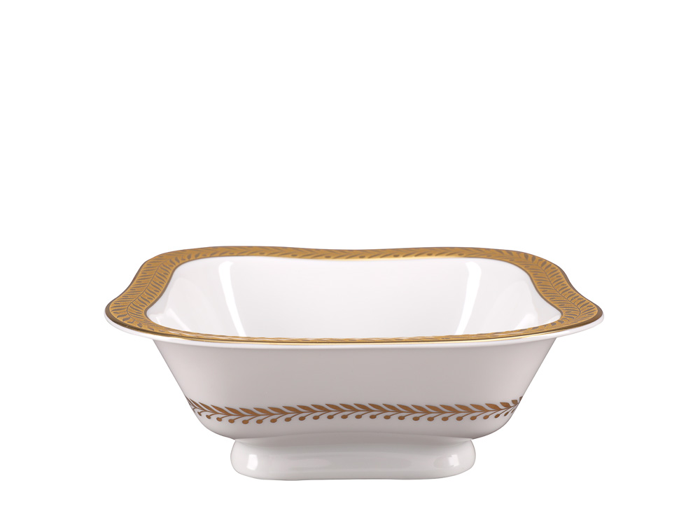 Салатник четырех порционный квадратный форма Молодежная рисунок Бельведер арт. 80.96537.00.1