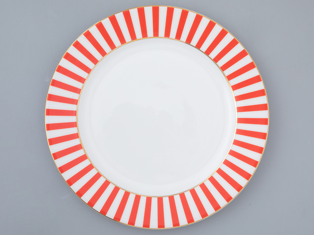 Тарелка плоская 200 мм, форма Стандартная 2, рисунок Да и нет Кардинал, арт. 80.46528.00.1