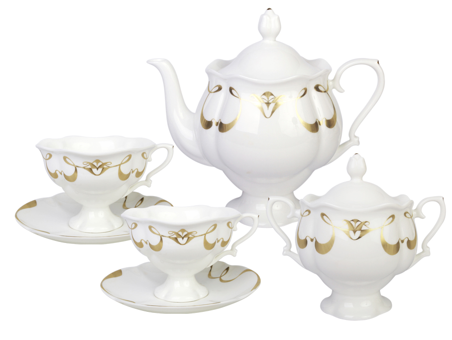Сервиз чайный Наташа Фиона, 6 персон 20 предметов, арт. 81.20933.00.1